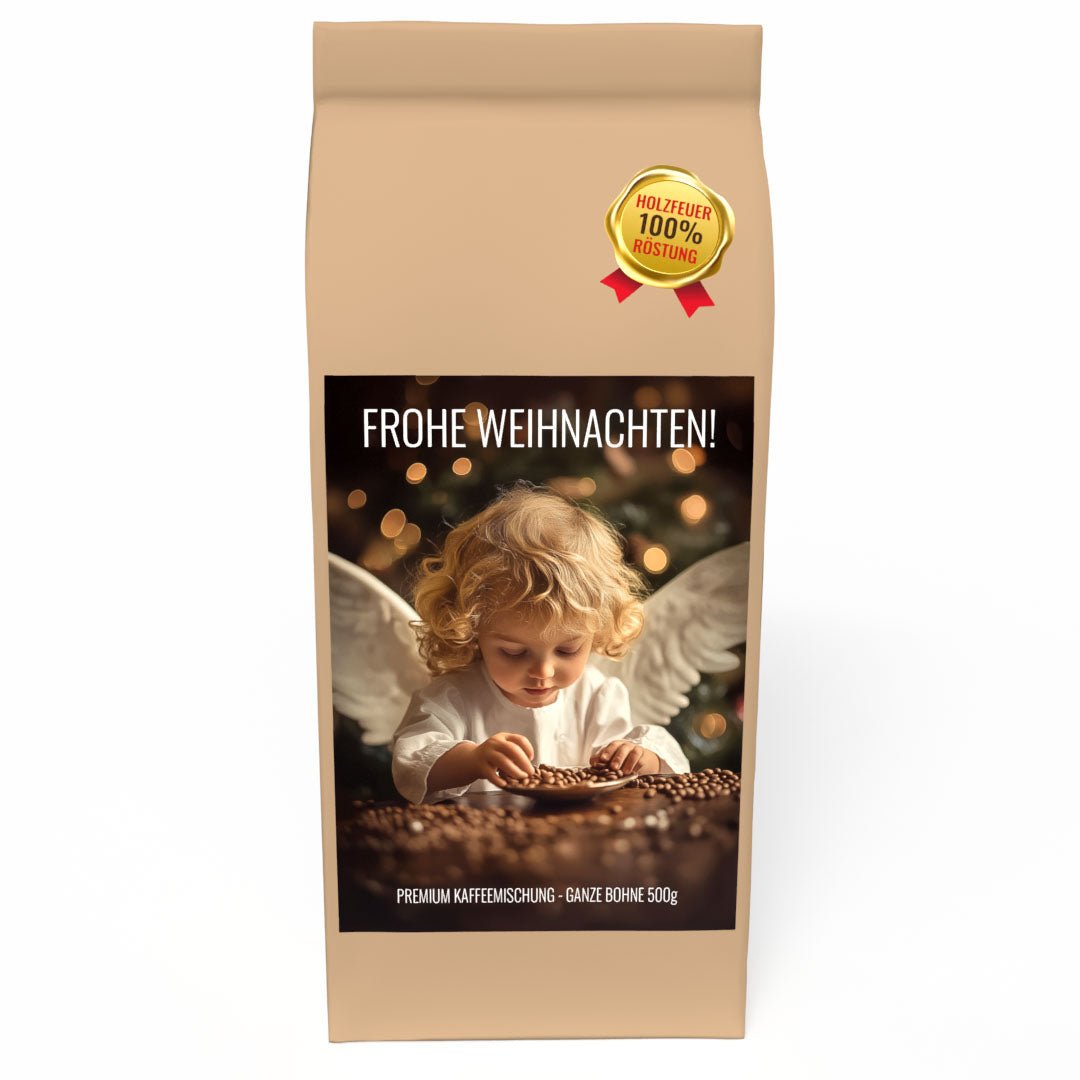 Geschenk Kaffee Weihnachten 'CHRISTKIND' - Premium Kaffeebohnen - Caffe del Gianni