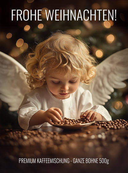 Geschenk Kaffee Weihnachten 'CHRISTKIND' - Premium Kaffeebohnen - Caffe del Gianni