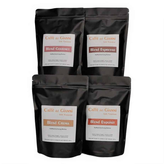 Probierpaket Gianni 4 x 250 g - Caffe del Gianni